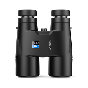 10X42 FMC Mini Pocket Binoculars Fixed Focus Binoculars Compact Small Binoculars for Adults Kids