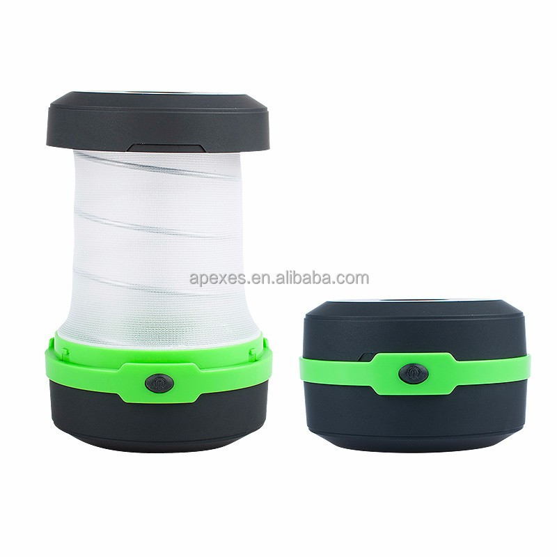 Portable Outdoor 3pcs AA Battery Operated folding flashlight lantern As Seen On TV LED Lantern