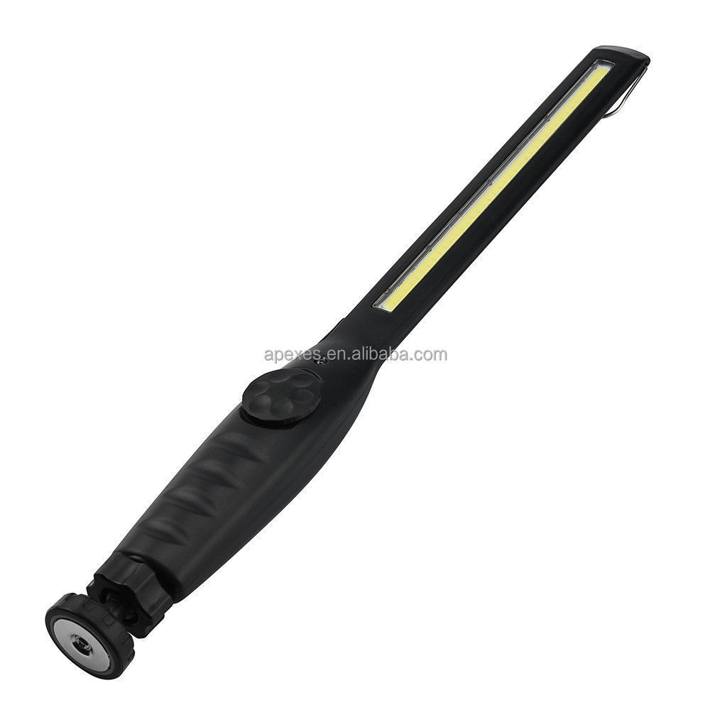 2018 LED rechargeable Flashlight Work Light magnetic base usb torch led flashlight