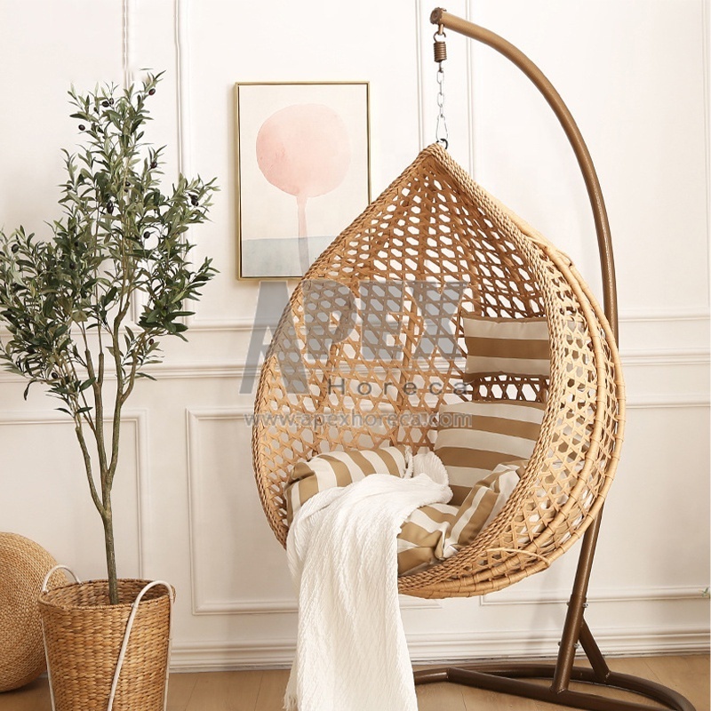 Hanging egg chair outdoor furniture hammock swing chair stand outdoor hanging basket chair patio swing