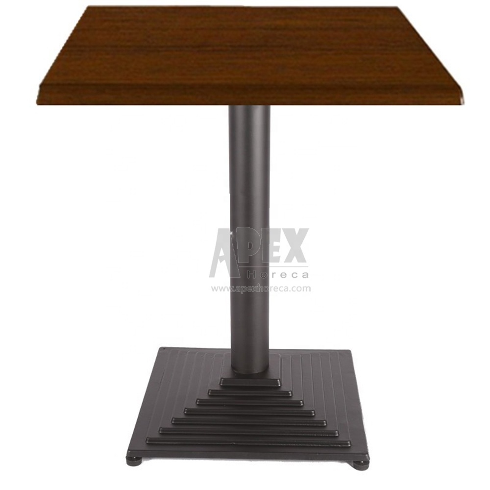 Industrial Furniture Restaurant Wrought Coffee Dining Steel Tulip Crank Cast Iron Metal Table Base