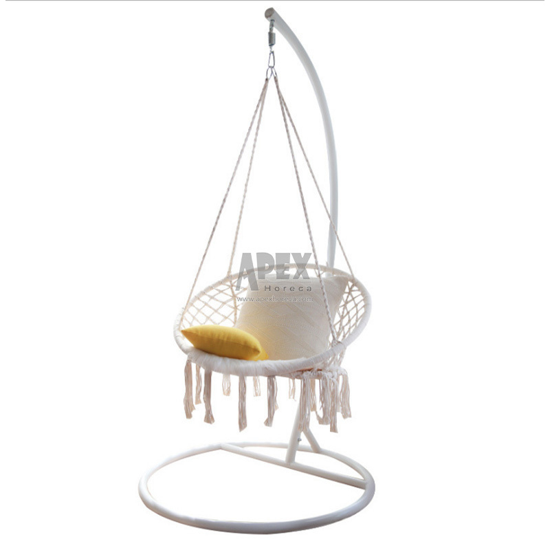 Latest Swing Chair Hammock Chair with Large Hanging Swing Chair  for Indoor & Outdoor Use w/Backrest