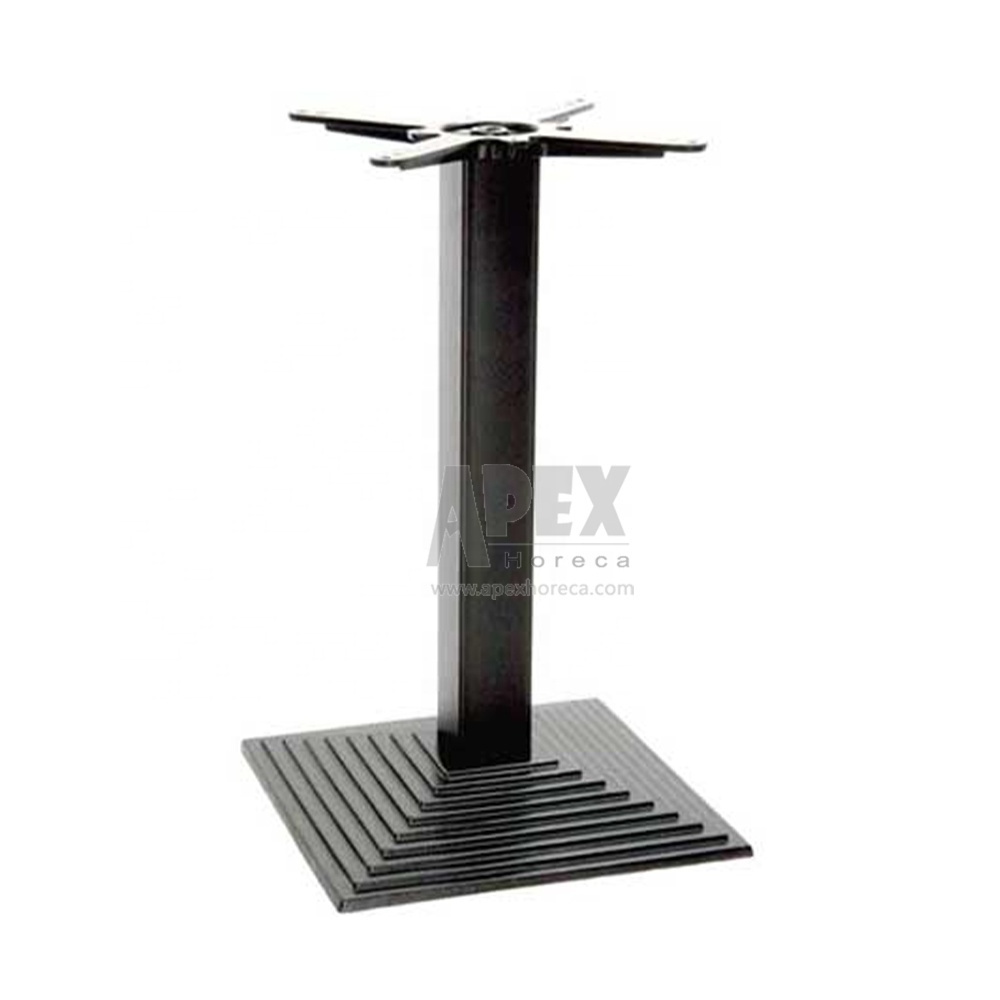 Industrial Furniture Restaurant Wrought Coffee Dining Steel Tulip Crank Cast Iron Metal Table Base