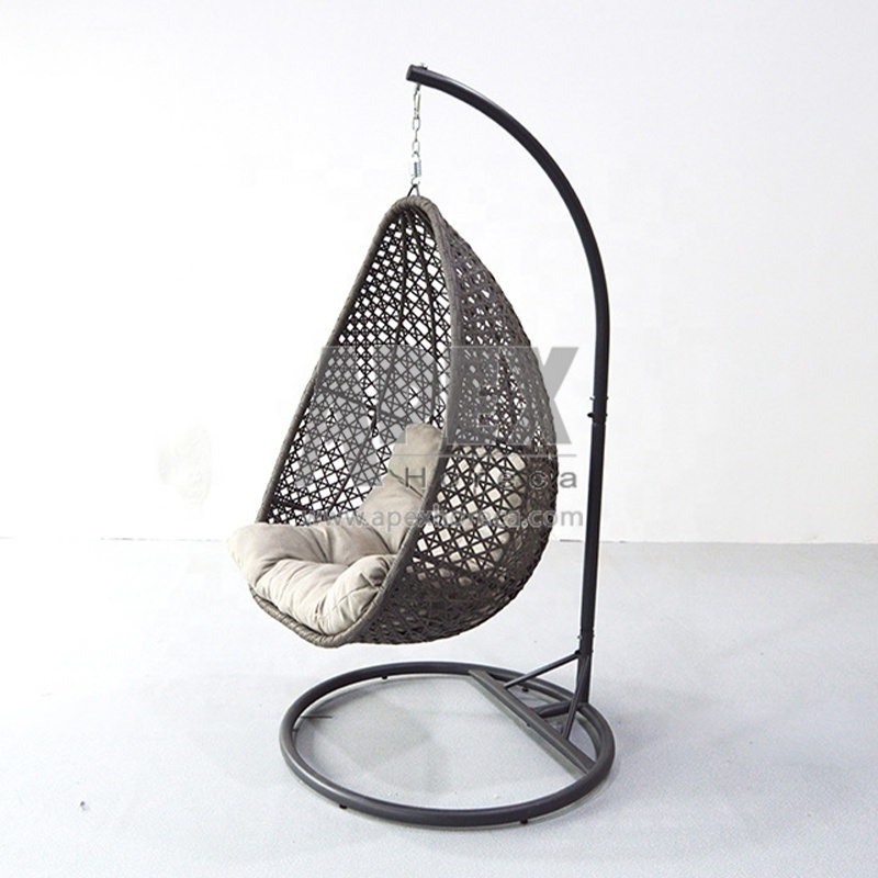 Hanging egg chair outdoor furniture hammock swing chair stand outdoor hanging basket chair patio swing