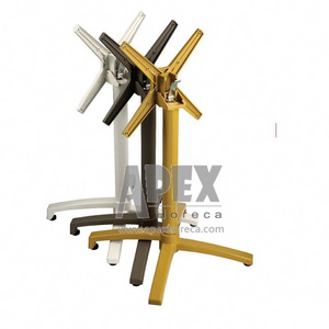 Commercial Contract Stainless Steel Dining Table Base Telescopic Leg For Table