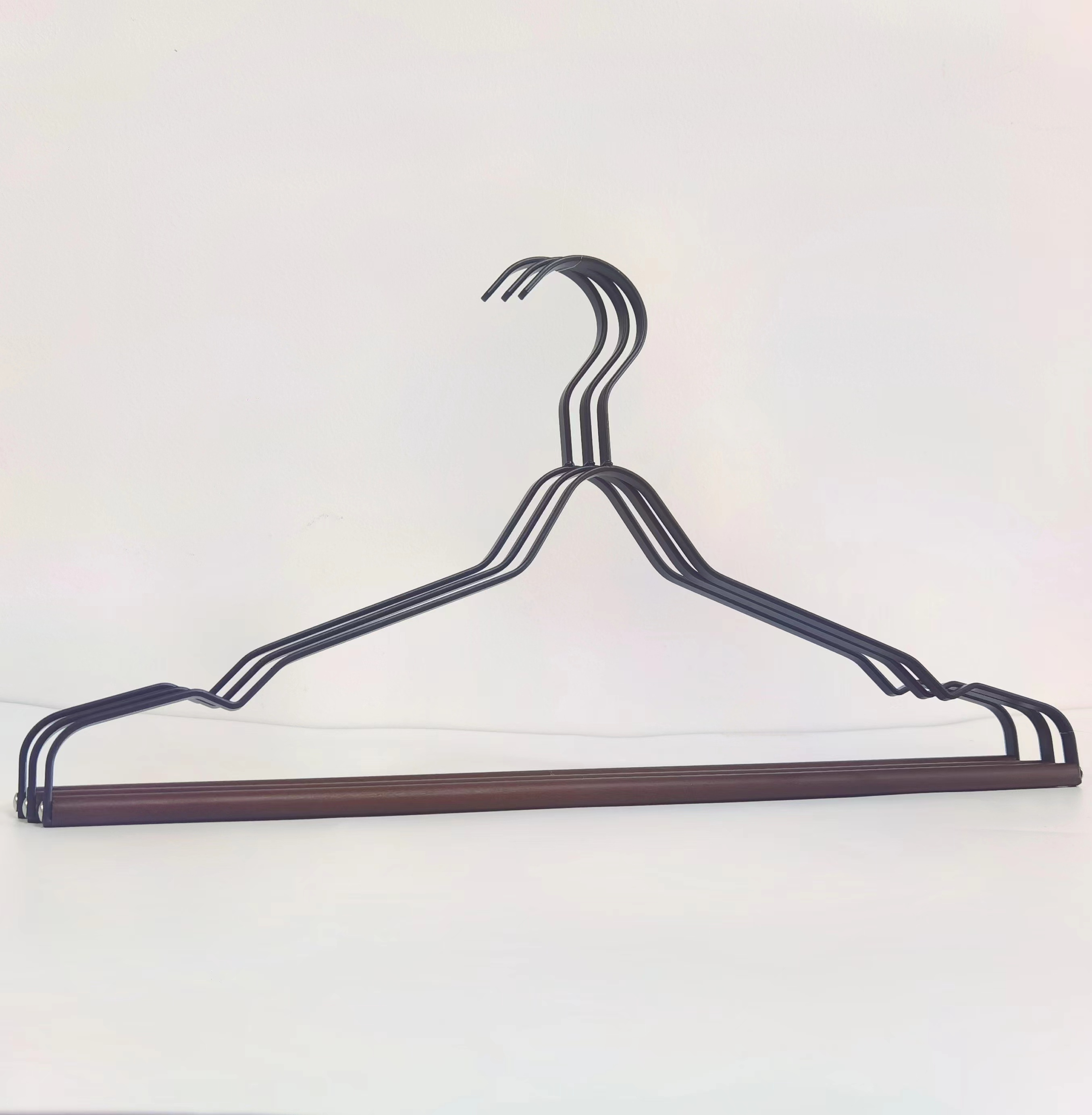 Wholesale high quality custom metal coat clothes heavy metal laundry clothes metal hooks hangers