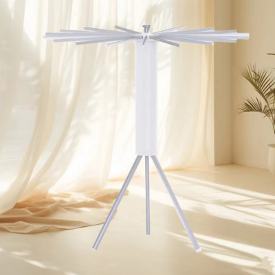 Wholesale Custom Tripod Clothes Drying Rack Folding Portable Drying Rack Clothing Space Saving Laundry Drying Rack