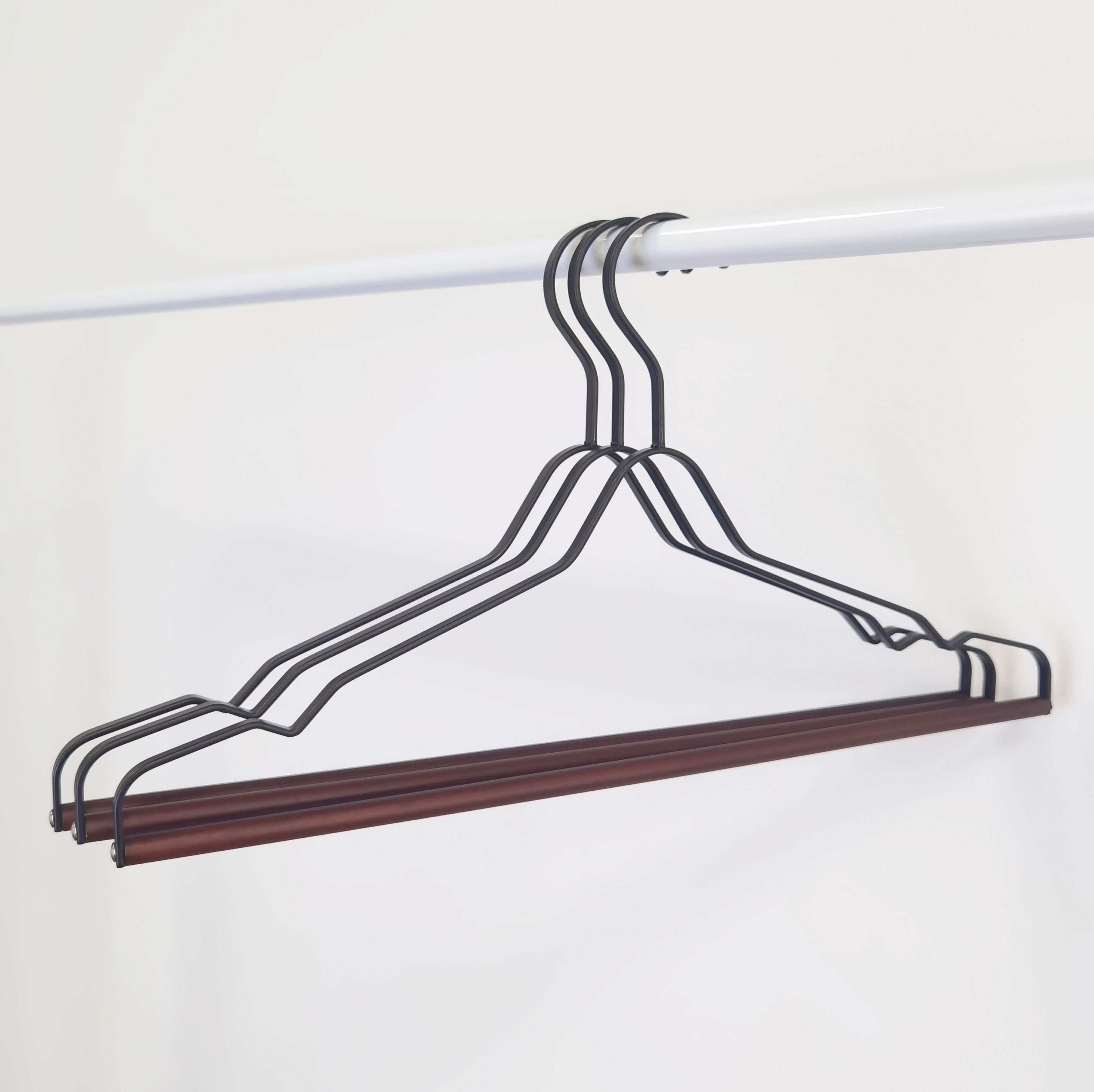 Wholesale high quality custom metal coat clothes heavy metal laundry clothes metal hooks hangers