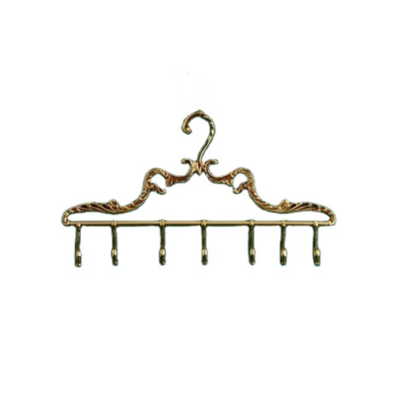 Manufacturer High Quality Hot Selling wholesale Custom metal coat bridal hanger wedding vintage style dress brass hangers