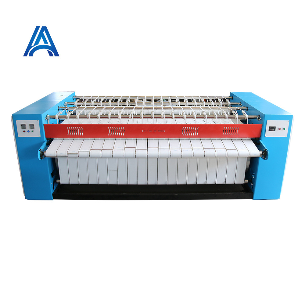 Factory wholesale hotel/hospital laundry flatwork ironer bed sheets ironing machine price