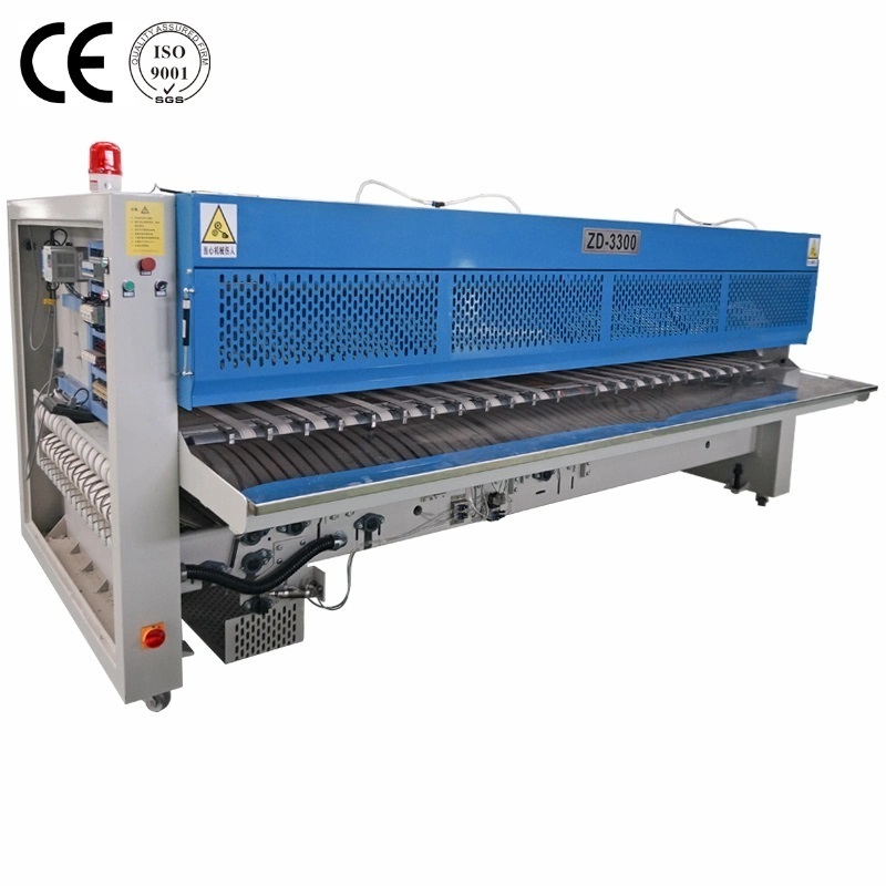 Full Automatic Fabric Towel Bedsheet Folding Machine for Laundry Business