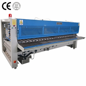 Full Automatic Fabric Towel Bedsheet Folding Machine for Laundry Business