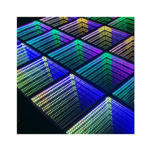 Infinity Mirror Panel 3d Effect Led Dance Floor For Wedding Party Stage Mats 3d Dance Floor