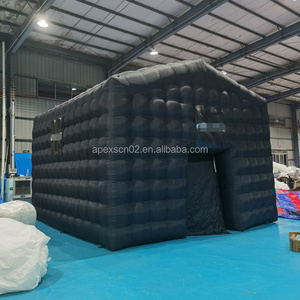 Inflatable-Nightclub Tent Portable Night Club Inflatable Party House Disco Light Inflatable Nightclub Led Cube Tent