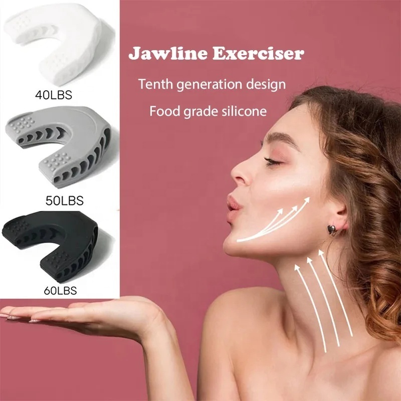 APEX SPORT Low MOQ High Quality Jaw Exerciser for Men Women Multiple Resistance Levels Silicone Jawline Shaper Define Your Face