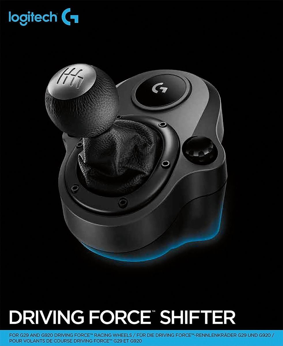 Original Logitech Six-speed Driving Force Shifter Compatible with Logitech G29 G923 G920 Driving Force Racing Wheels