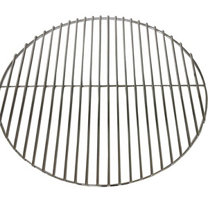 Grill Grid Grate,Nonstick Stainless Steel Grilling BBQ Mesh,Outdoor Round BBQ Campfire Grill Grid