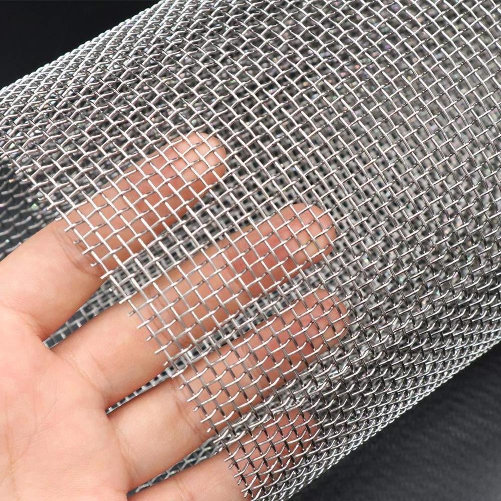 Stainless Steel Wire Mesh 1 5 20 Micron Fine Square Dutch/Plain Woven Filter Wire Mesh