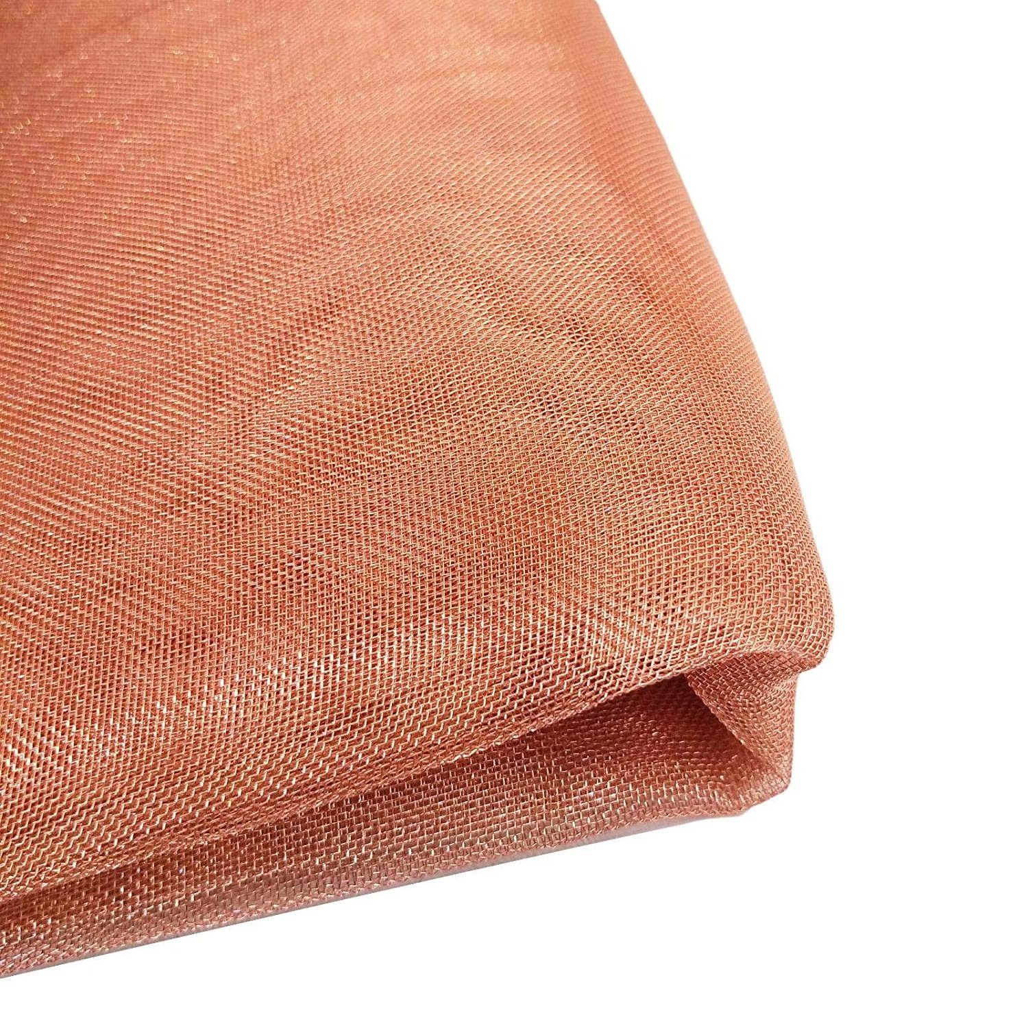 Ultra-thin Metal Copper Mesh /red copper mesh for shielding/ copper fabric wire mesh