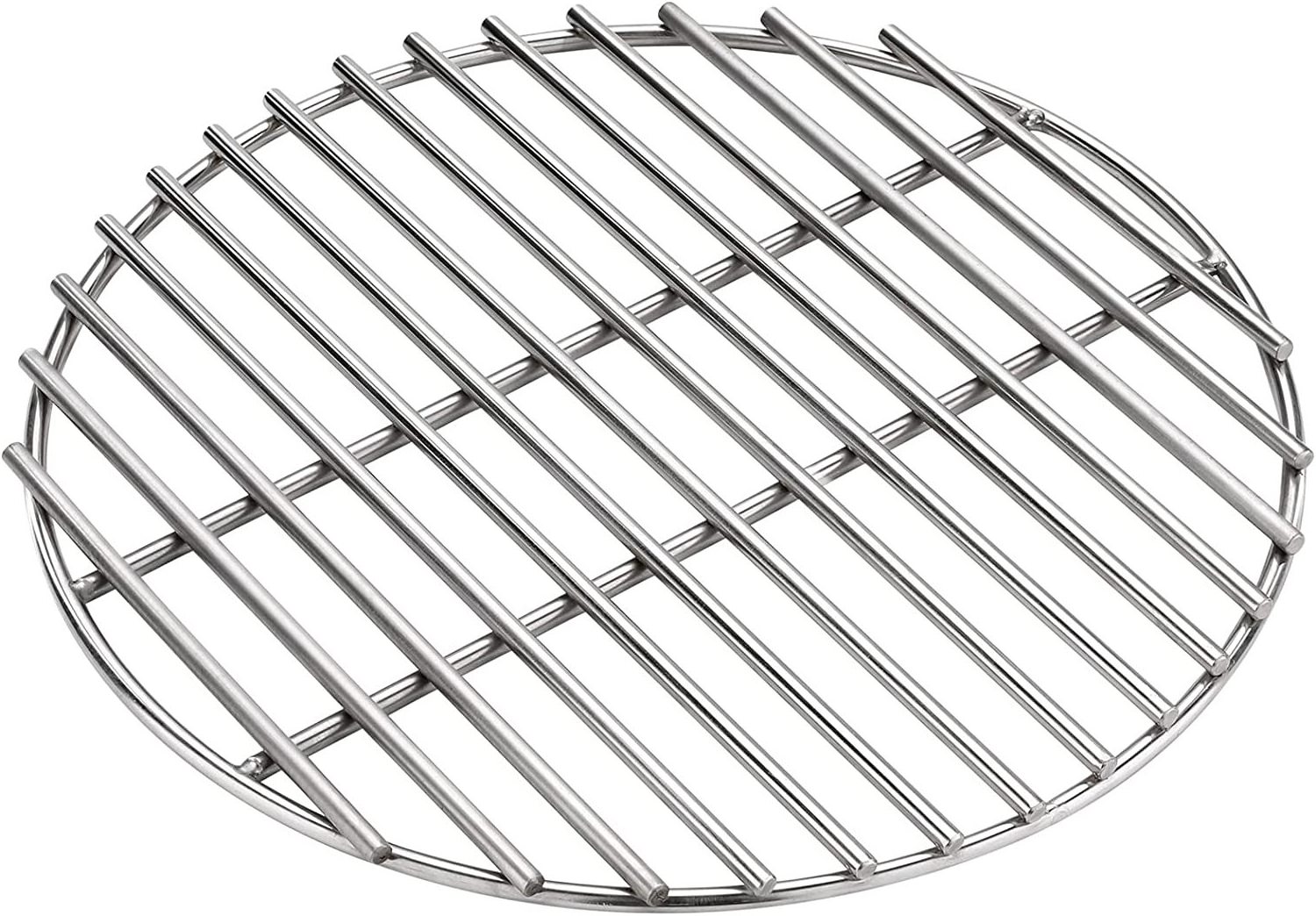 Grill Grid Grate,Nonstick Stainless Steel Grilling BBQ Mesh,Outdoor Round BBQ Campfire Grill Grid