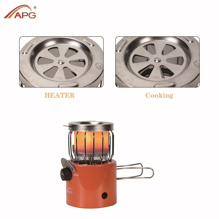 Butane portable gas heater camping  spare parts and burners safty