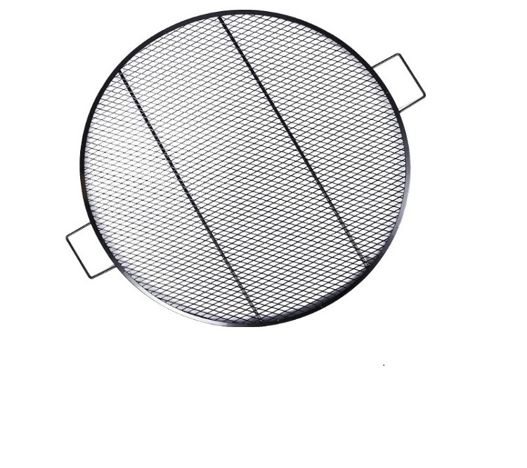 Outdoor Round BBQ Campfire Grill Grid  FOR FIRE PIT Camping Cookware  campfire grate  BBQ Grill for Picnics