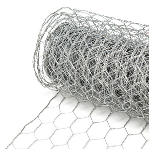 PVC coated farm fencing hex netting hexagonal chicken cage net for breeding 50mmx75mm