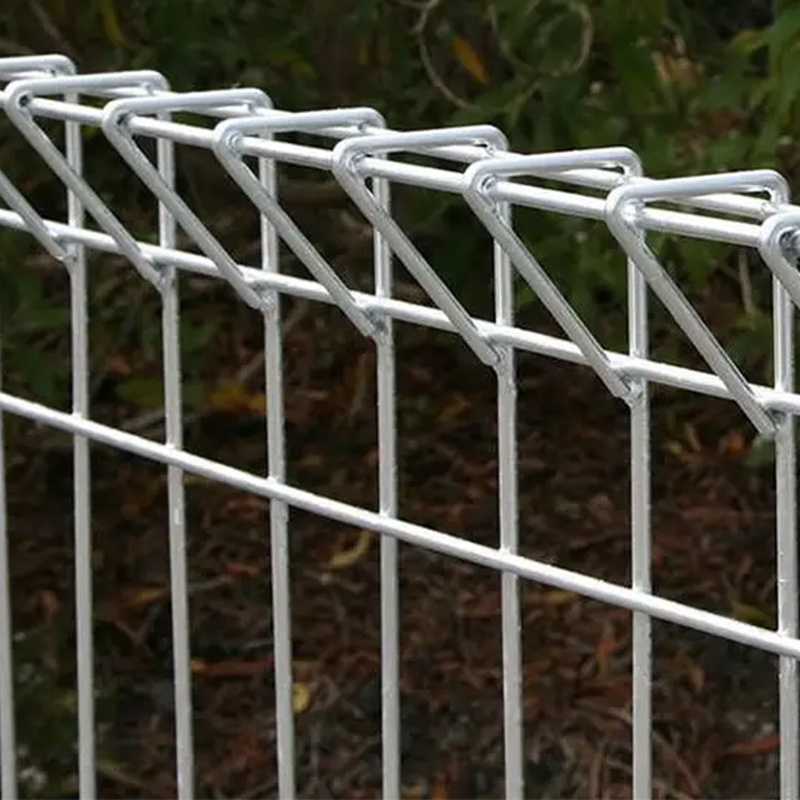 Rolltop Steel Wire Fence Triangle Bending Brc Fence