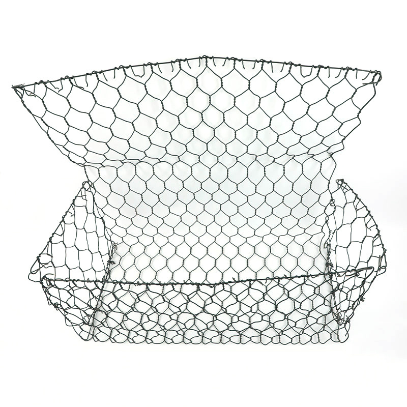 Low Price Hexagonal Gabion Iron Wire Mesh Woven Basket Gabion