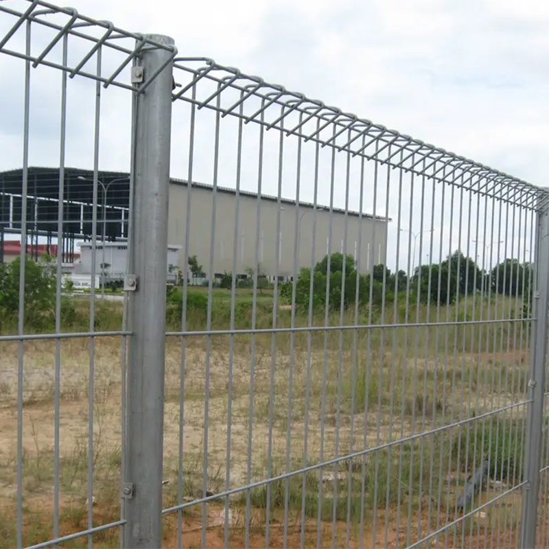 Rolltop Steel Wire Fence Triangle Bending Brc Fence