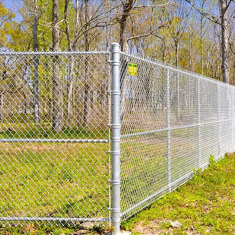 Factory price diamond cyclone 8 gauge used plastic chain link fence kenya for sale