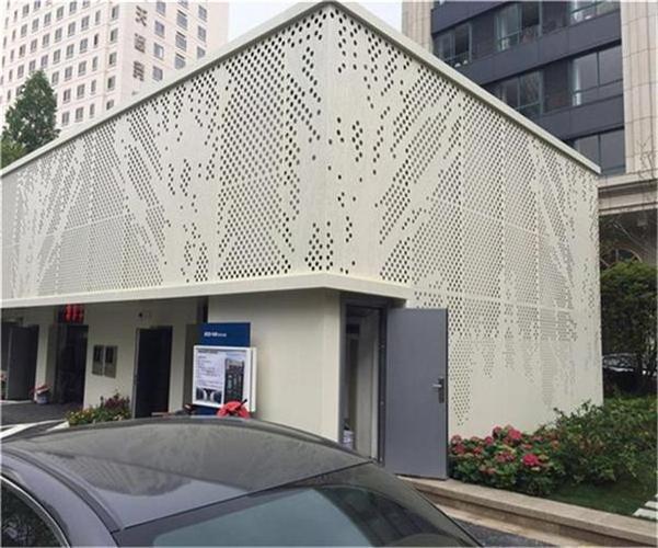 Customized Fashionable Aluminum 3D Exterior Wall Cladding Punching Design Style Traditional Wall Panel