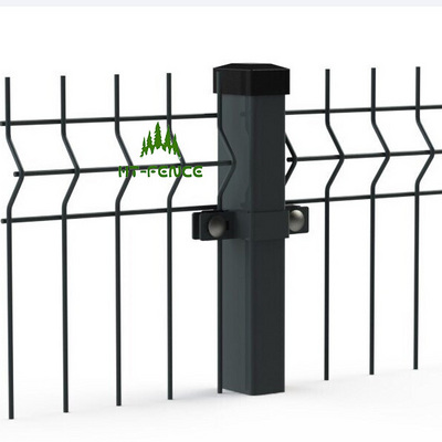 HT-FENCE 3d welded curved fence panels 6x6 concrete reinforcing welded wire mesh