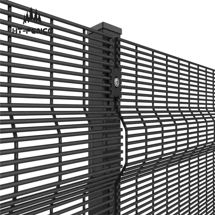 HT-FENCE Powder Coated anti climb 358 security fencing