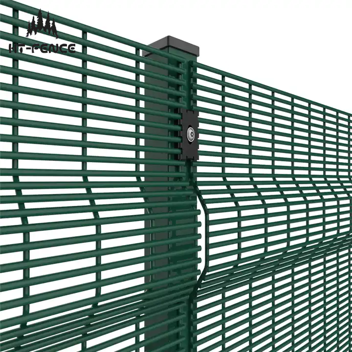 Clear Vu High Security Fence Clearview Galvanized Panels 358 Fence Prison  Clear View Anti Climb Fence