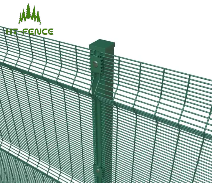 Clear Vu High Security Fence Clearview Galvanized Panels 358 Fence Prison  Clear View Anti Climb Fence