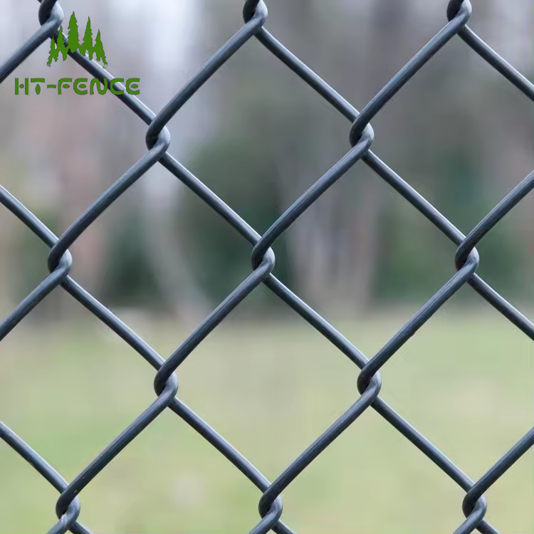 HT-FENCE Hot Selling Products Chain Link Fence Playground Sports Field  Basketball Court Fence