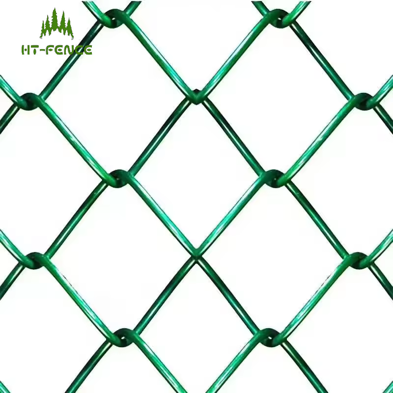 HT-FENCE Hot Selling Products Chain Link Fence Playground Sports Field  Basketball Court Fence