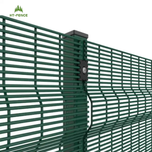 HT-FENCE Powder Coated anti climb 358 security fencing