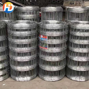 1.6m High 50m Long Woven Wire Mesh Fencing Hog Wire Size