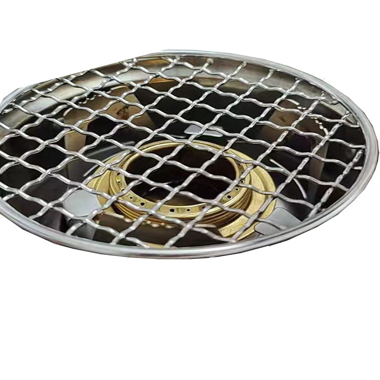 Factory Direct Sale Custom Non Stick Barbecue Cooking Grill Wire Mesh Stainless Steel Bbq Mesh