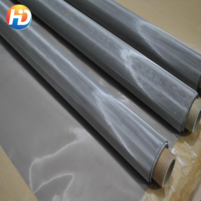 super thin 3 micron 500x3500 mesh 0.055mm thickness 316L5 micron stainless steel wire mesh