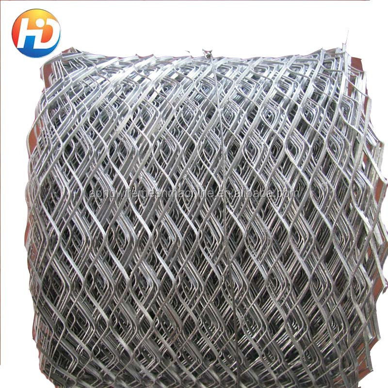 Galvanized Expanded Metal Diamond Brick Mesh Lath Sheet,Strip Lath