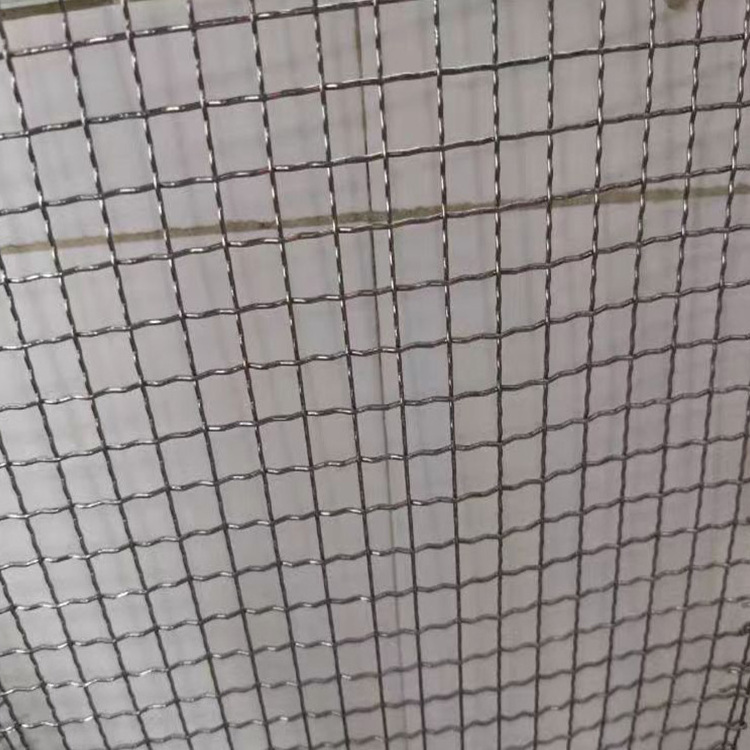 1.5x1.5m Crimped Wire Mesh Vibrating Screen Spring Ss316 Mesh Stainless Steel Crimped Wire Mesh