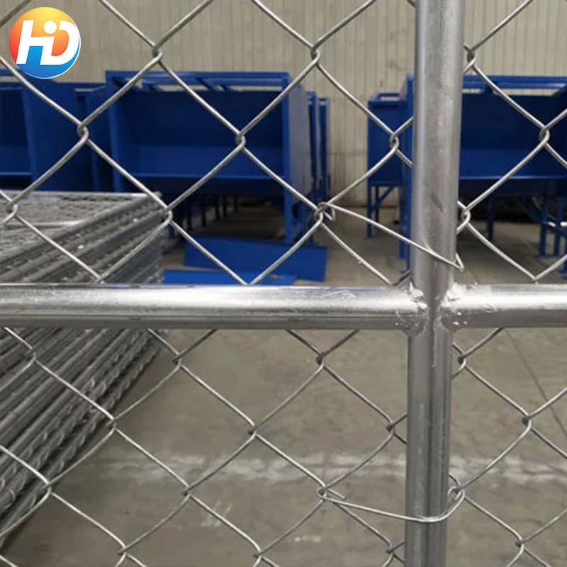 China Factory Hot Dip Galvanized 50x50mm 100 Ft Roll Chain Link Fence Diamond Mesh Fence