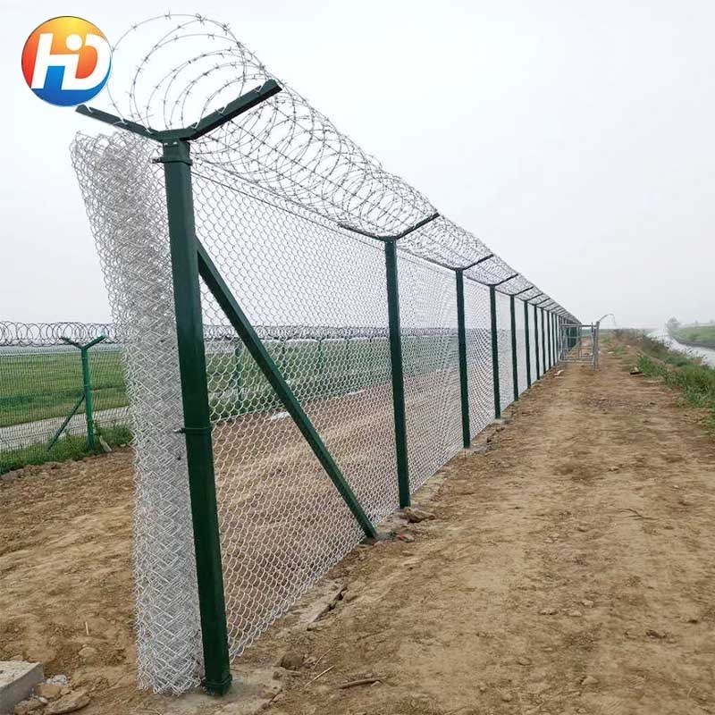 6ft 7ft Height Full Galvanized Chain Link Mesh Roll Price For Fence Of Panel