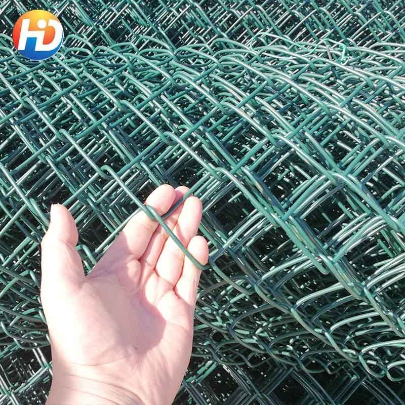 16kg Per Roll 1.5mm Wire Diameter 1.5m*22m Chain Link Mesh Gi Fencing Wire Galvanized Square Hole Diamond Mesh Chain Link Mesh