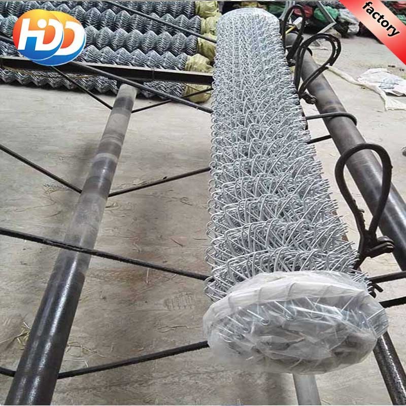 High Quality 6ft 9gauge Cyclone Wire Mesh Chain Link Fence Roll Price For Fence Of Panel