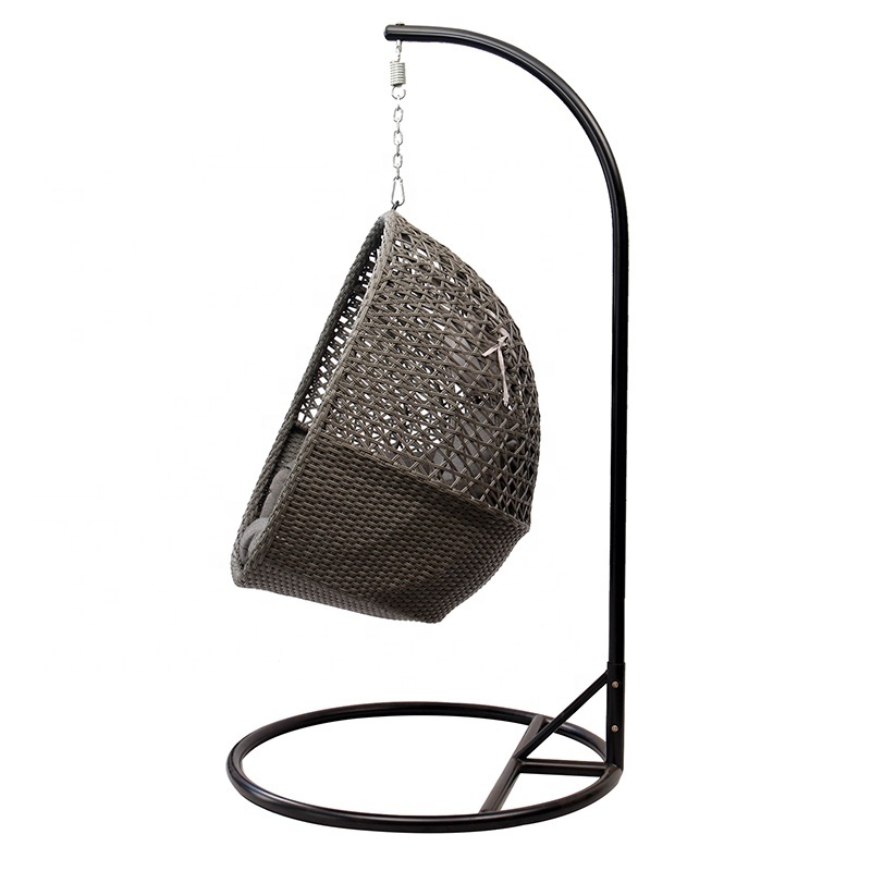 Modern Waterproof Wicker Garden Patio Furniture Outdoor Rattan Egg Swing Hanging Chair