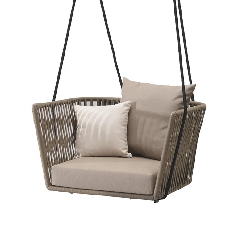 High Quality Outdoor Wicker Furniture Balcony Garden Rattan Patio Swings Hanging Chair for Cheap Sale